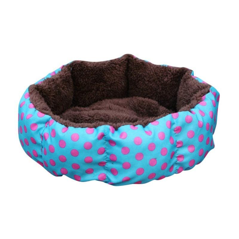 Great Colorful Leopard Print Pet Cat And Dog Bed Mats - Washable Warm Kennels Doghouse (4W3)(6W3)