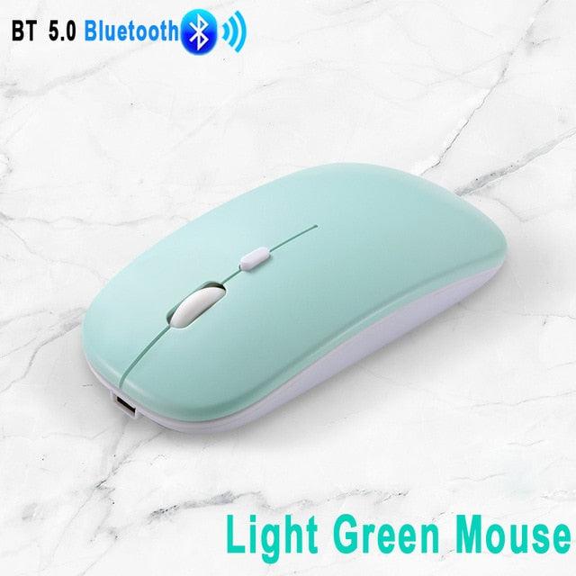 Colorful Russian Spanish English Keyboard Mouse For Samsung Android Tablet For iPad 9.7 10.5 - Tablet Bluetooth Mouse Keyboard (TLC4)