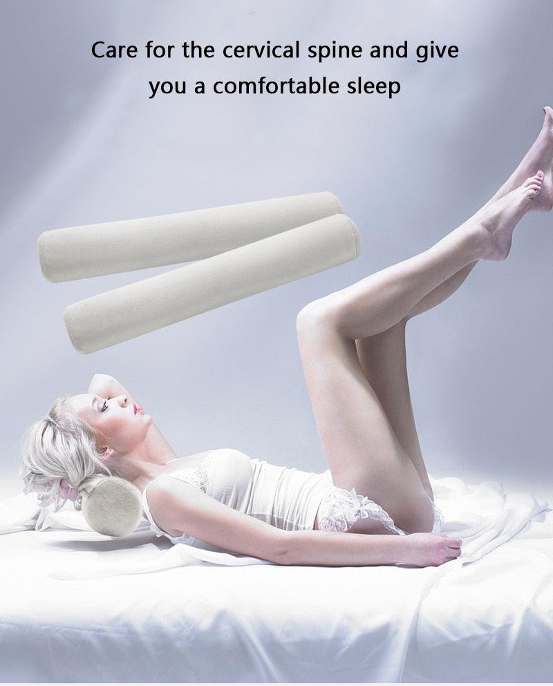 Unique Column neck Pillow - Sleeping Orthopedic - Ergonomic Design - Memory Foam Neck Pain Sleep Pillow (D7)(9Z2)(8Z2)(1Z3)