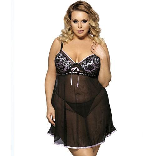 Sexy Women's Lingerie - Nightwear Erotic Babydoll Lingerie - Plus Size (TSL1)(TSL2)