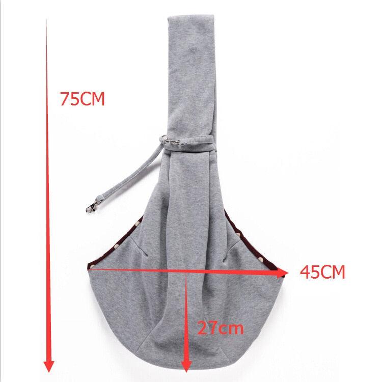 Comfort Pet Dog Carrier Bag - Outdoor Travel Single Shoulder Bags - Breathable Sling Handbag Pouch For Small Cat Dogs (2U75)
