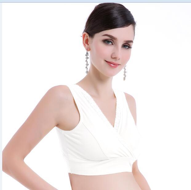 Great Women Pregnant Maternity Bra - Wire Free Stretchy Soft Nursing Bralettes For Pregnant Women (F6)(6Z2)