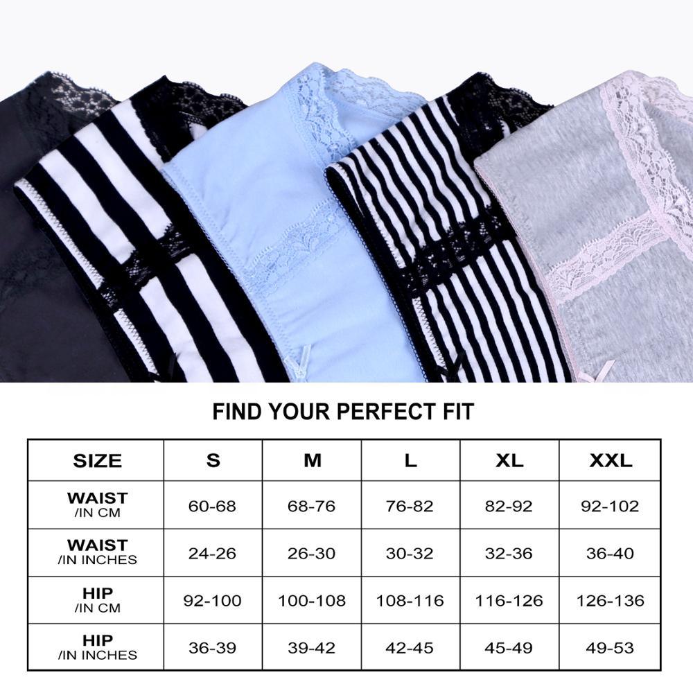 Cute 5pcs/lot Women's Panties - High Quality Cotton Briefs - Solid Color Underwear Panties (D28)(TSP3)