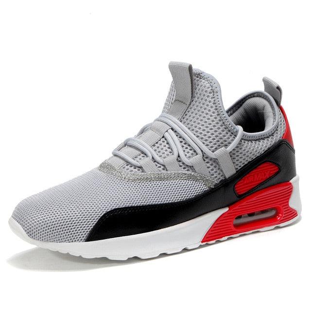 Mens Lightweight Sneakers - Breathable Mesh Slip-on Casual Comfortable Footwear (D12)(MSC2A)