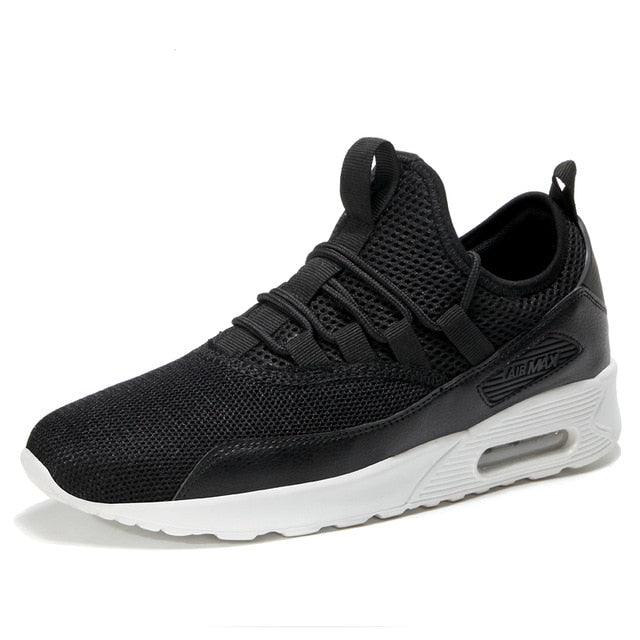 Mens Lightweight Sneakers - Breathable Mesh Slip-on Casual Comfortable Footwear (D12)(MSC2A)