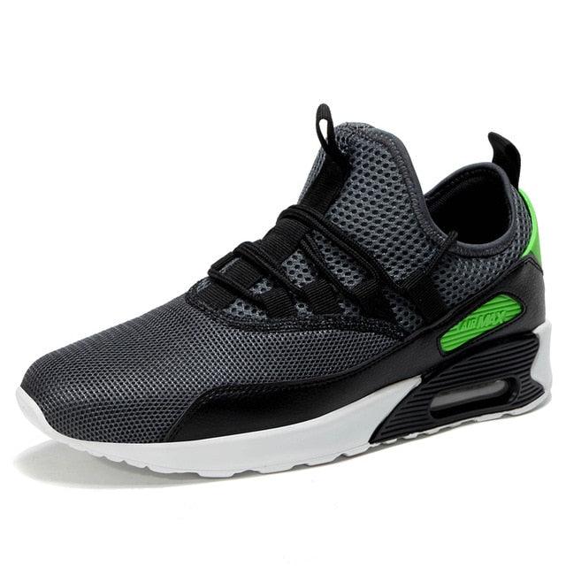 Mens Lightweight Sneakers - Breathable Mesh Slip-on Casual Comfortable Footwear (D12)(MSC2A)