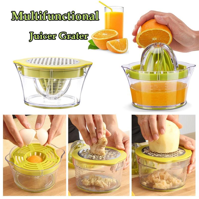 Corn Stripper Orange Citrus Squeezer Multifunction Grater Latest Cob Cutter Remove Cooking Gadget (AK3)(1U61)