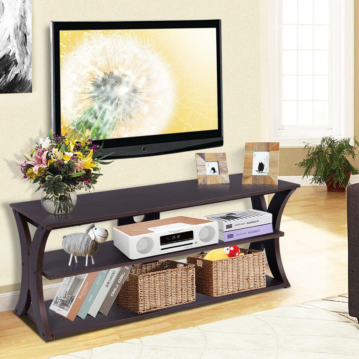3-Tier TV Stand Entertainment Center Media Console Furniture Storage Cabinet (D67)(FW6)(FW4)(1U67)