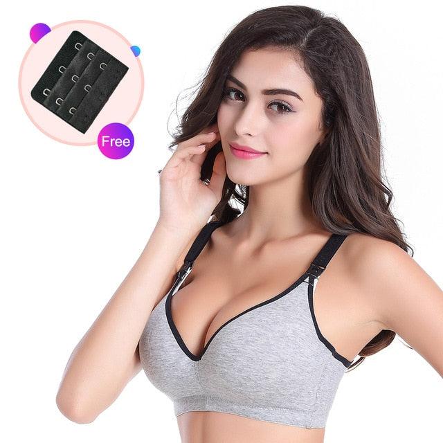 Cotton Maternity Nursing Bras Set - Pregnancy Women Underwear - Breast Feeding Bra (3Z2)(7Z2)(F6)