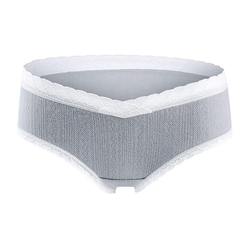 Gorgeous Cotton Maternity Panties - Pregnancy Under The Bump - Best For Dress & Jeans (5Z2)