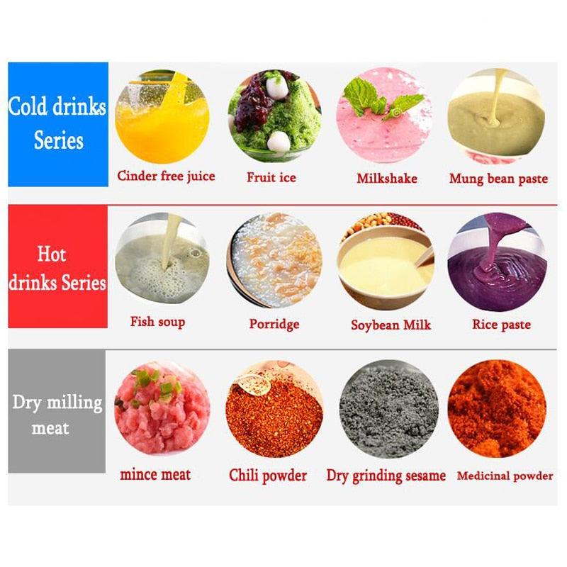 Great Juicer Food Processor Fully Automatic Home Use - Supplement Blender Reservation Touch Screen (H7)(1U59)(F59)