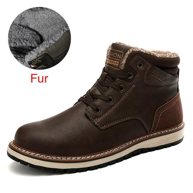 New Snow Boots - Protective and Wear-resistant Sole - Man Warm & Comfortable Boots (MSB2)(MSF6)(F16)(F13)