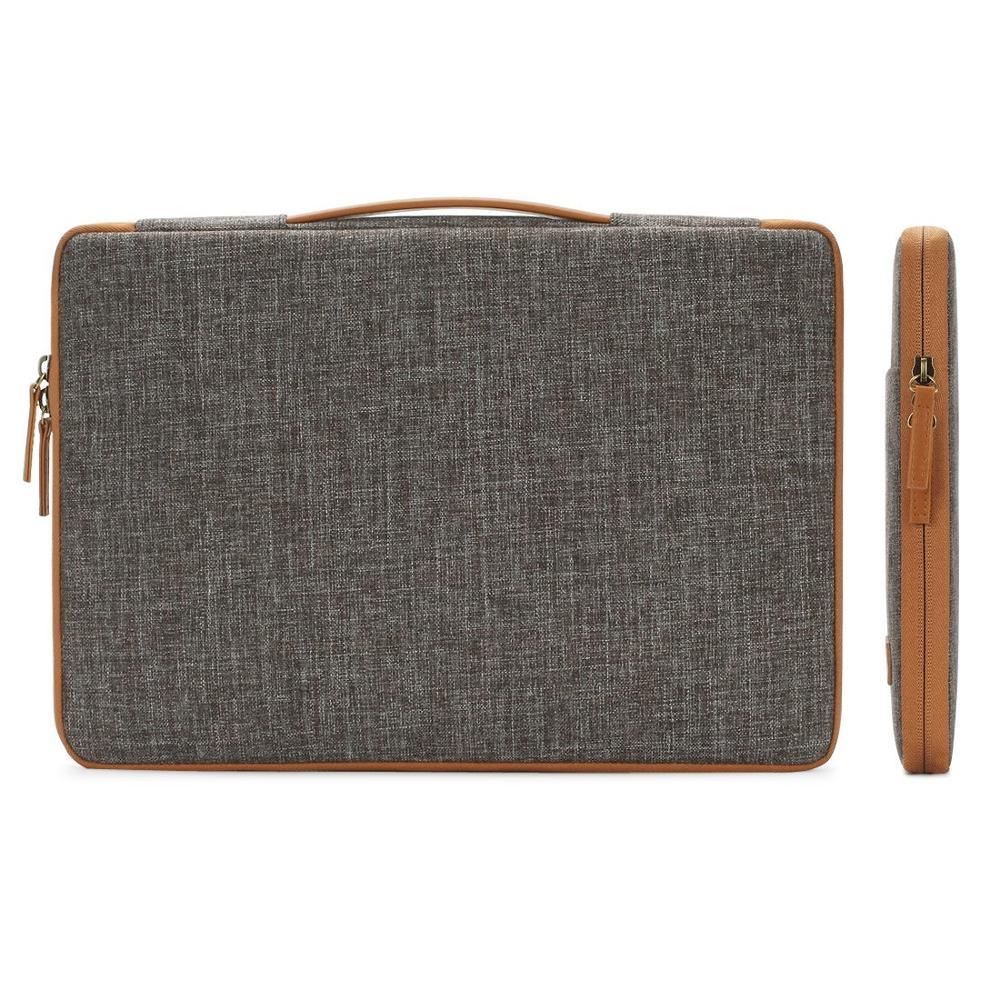 10 11 13 14 15.6 Inch Laptop Bag Canvas Notebook Bag Case Handbag for MacBook Microsoft Surface Lenovo HP (CA4)(F52)