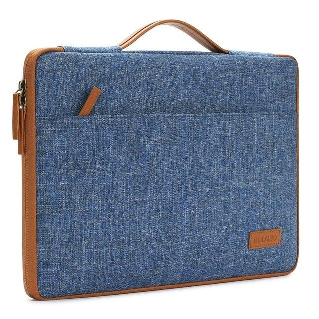 10 11 13 14 15.6 Inch Laptop Bag Canvas Notebook Bag Case Handbag for MacBook Microsoft Surface Lenovo HP (CA4)(F52)