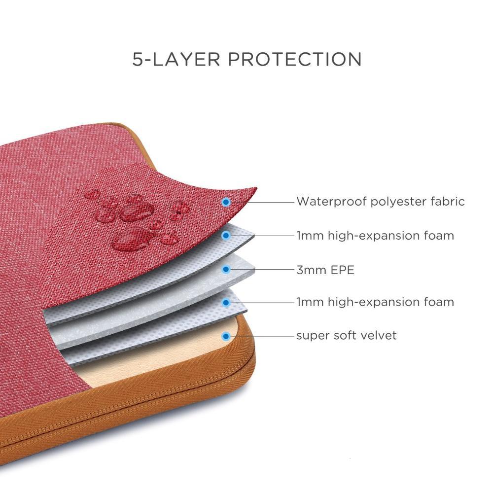 10 11 13 14 15.6 inch Laptop Sleeve Case Notebook Bag Carrying Handbag Cover Women Laptop Bag Pink Green Orange (CA4)