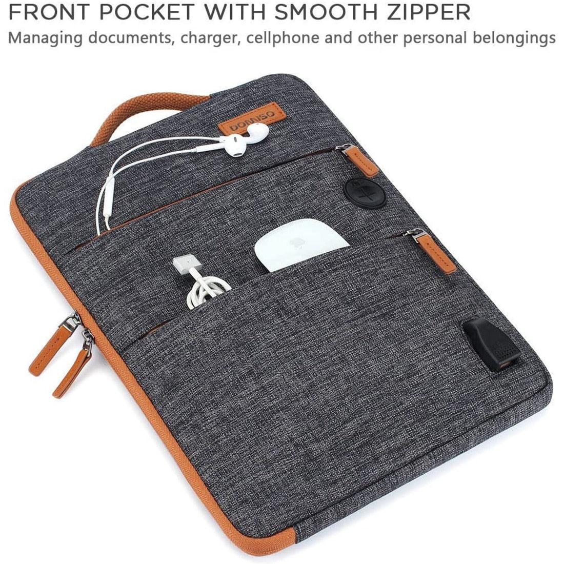 11 13 14 15.6 17.3 Inch Waterproof Laptop Bag Polyester with USB Charging Port Headphone Hole for Lenovo Acer HUAWEI HP (D52)(CA4)