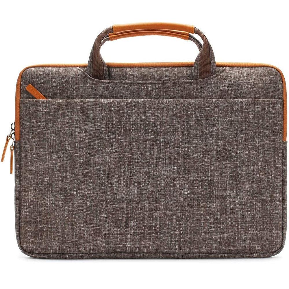 13 14 15.6 17.3 Inch Multi-Functional Laptop Sleeve Business Briefcase Messenger Bag with USB Charging Port Laptop Bag (CA4)(F52)