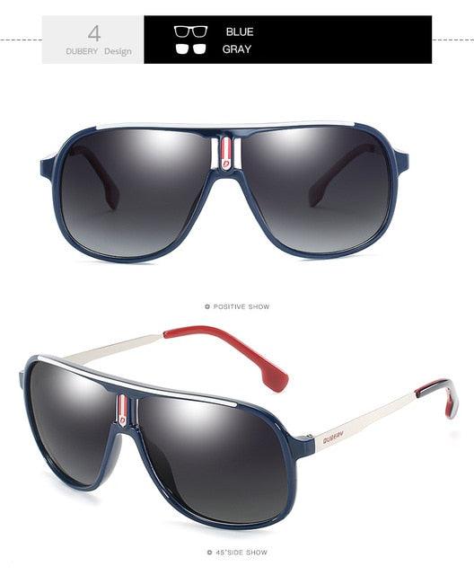 Vintage Sunglasses Polarized Men's Sun Glasses - Square Driving Black 7 Colors Model 107 (MA6)(F102)