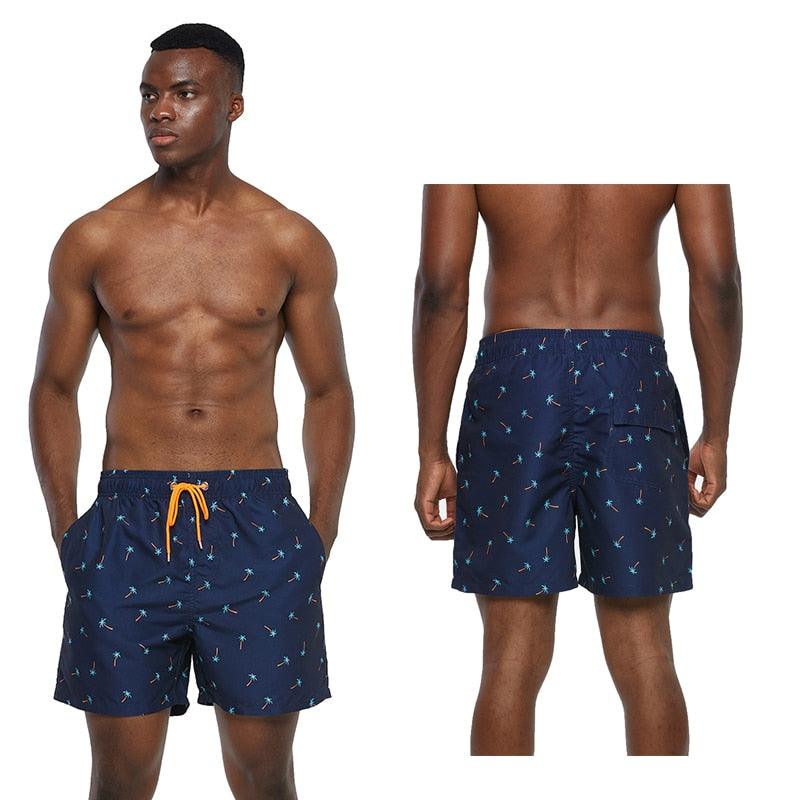 Beach Short Summer Swim Trunks - Surf Swimwear Athletic Running Short (TG5)(F9)
