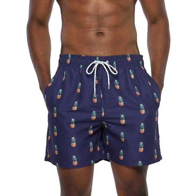 Beach Short Summer Swim Trunks - Surf Swimwear Athletic Running Short (TG5)(F9)