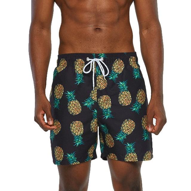 Beach Short Summer Swim Trunks - Surf Swimwear Athletic Running Short (TG5)(F9)