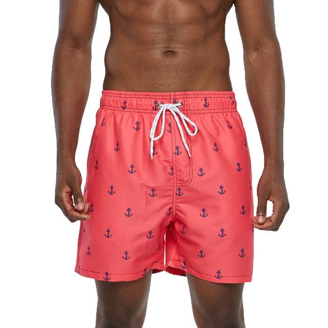 Beach Short Summer Swim Trunks - Surf Swimwear Athletic Running Short (TG5)(F9)
