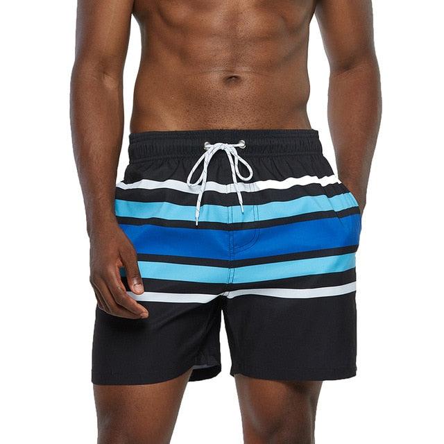 Beach Short Summer Swim Trunks - Surf Swimwear Athletic Running Short (TG5)(F9)