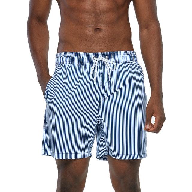 Beach Short Summer Swim Trunks - Surf Swimwear Athletic Running Short (TG5)(F9)