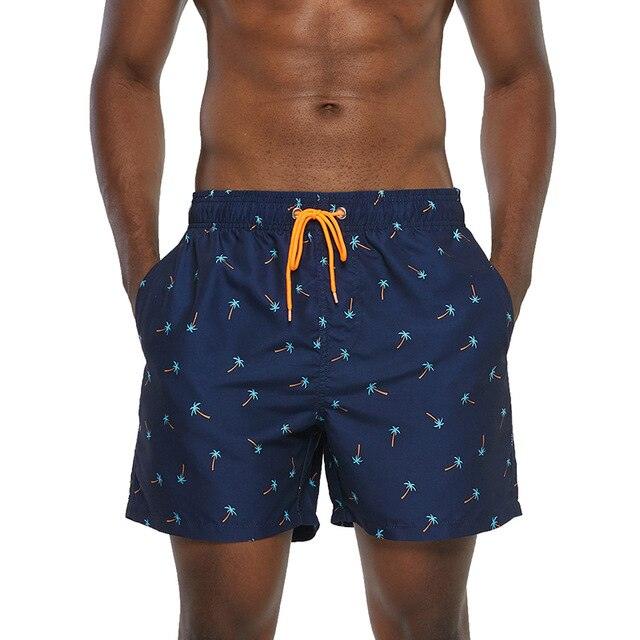 Beach Short Summer Swim Trunks - Surf Swimwear Athletic Running Short (TG5)(F9)