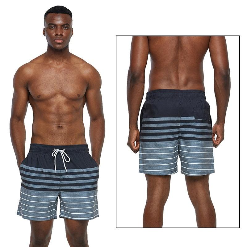 Beach Short Summer Swim Trunks - Surf Swimwear Athletic Running Short (TG5)(F9)