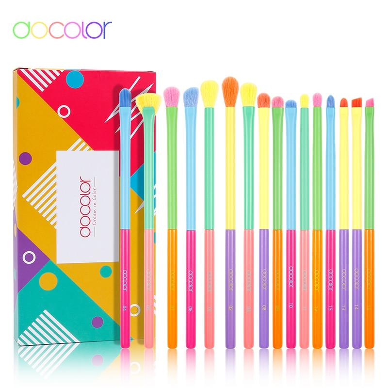 16pcs Makeup Brushes Tool Set Cosmetic Powder Eye Shadow Foundation Blush Blending Beauty (D86)(M5)(1U86)