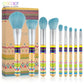 9Pcs Makeup brushes Professional Beauty Make up brush set Synthetic hair Foundation brushes (M5)(M4)(1U86)