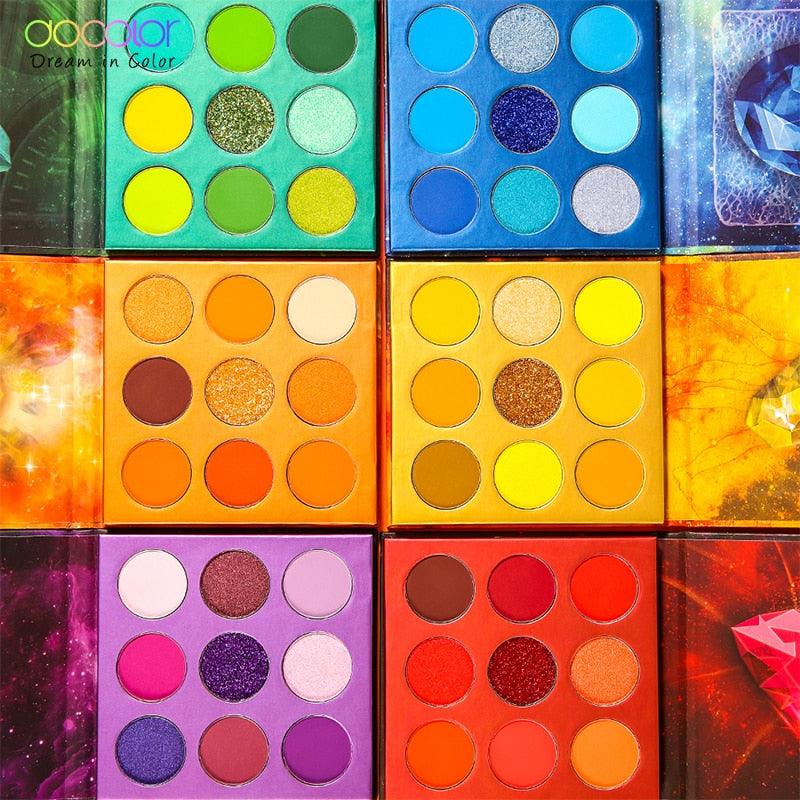Eye Shadow Palette 54 Color Eye Shadow Matte Shimmer Glitter Pigmented Makeup Eye Shadow Powder Waterproof (M2)(1U86)