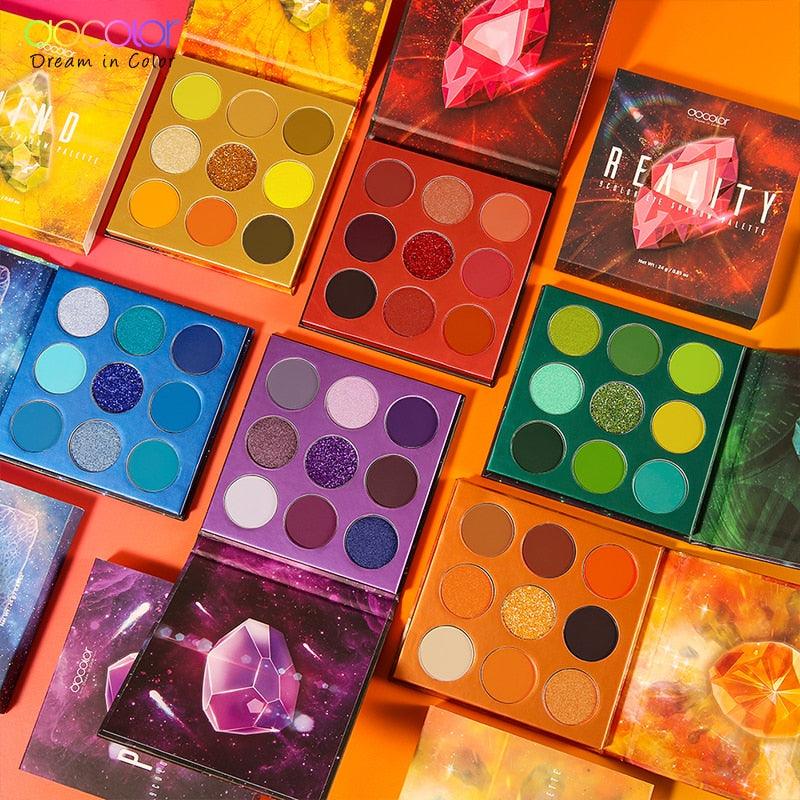 Eye Shadow Palette 54 Color Eye Shadow Matte Shimmer Glitter Pigmented Makeup Eye Shadow Powder Waterproof (M2)(1U86)