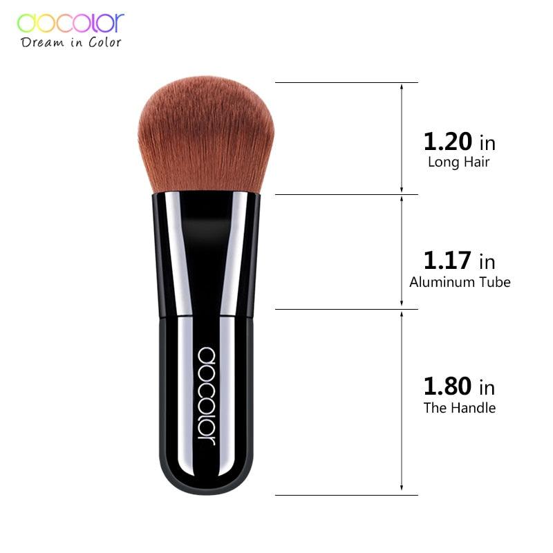 Kabuki Brush Soft Curved Bristles foundation Power Brush Make up Brushes For Beauty Essential makeup Tool (M5)(1U86)