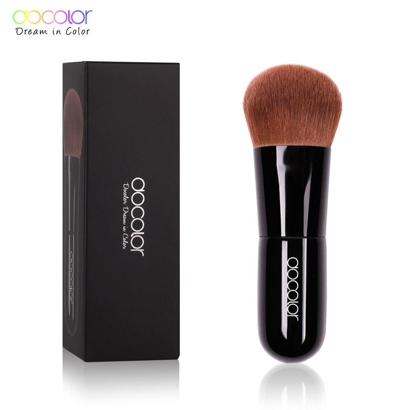 Kabuki Brush Soft Curved Bristles foundation Power Brush Make up Brushes For Beauty Essential makeup Tool (M5)(1U86)