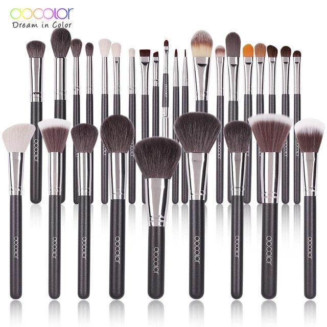 Rose Gold Makeup brushes set professional Synthetic Hair Foundation Powder Eyeshadow Make up Brush Blush (D86)(M5)(1U86)