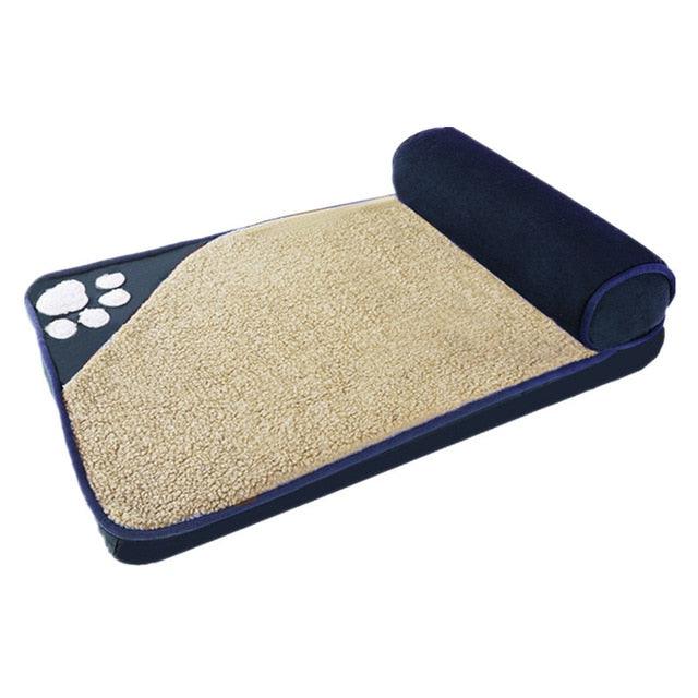 Large Dogs House Sofa Kennel Square Pillow Husky Labrador Teddy Large Dogs Cat House Beds Mat (D74)(6W3)(4W3)