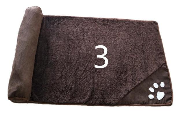 Large Dogs House Sofa Kennel Square Pillow Husky Labrador Teddy Large Dogs Cat House Beds Mat (D74)(6W3)(4W3)