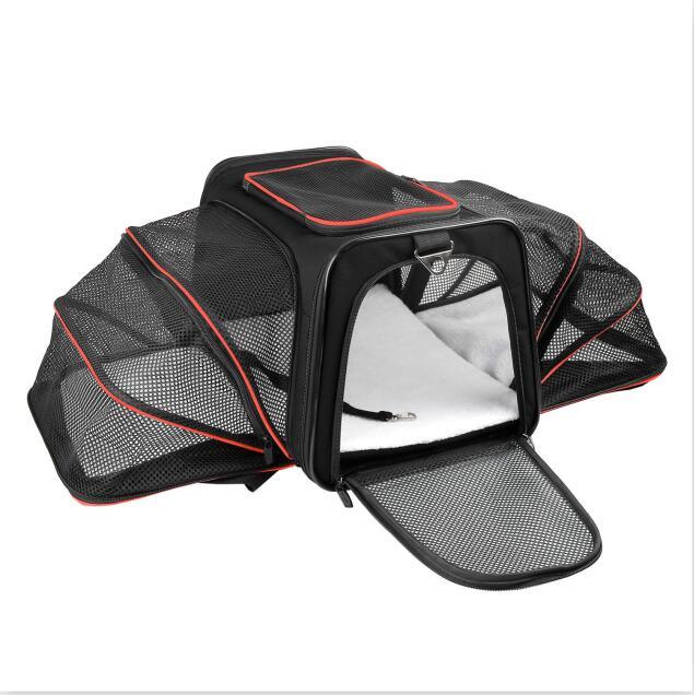 Dog Carrier Portable Pet Backpack - Messenger Cat Carrier Outgoing Travel Bag (5LT1)(F106)