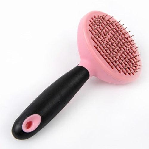 Dog Cat Comb Shedding Brush Comb Rake Pet Fur Grooming Slicker Short Hair Puppy Hair Grooming (D72)(9W1)