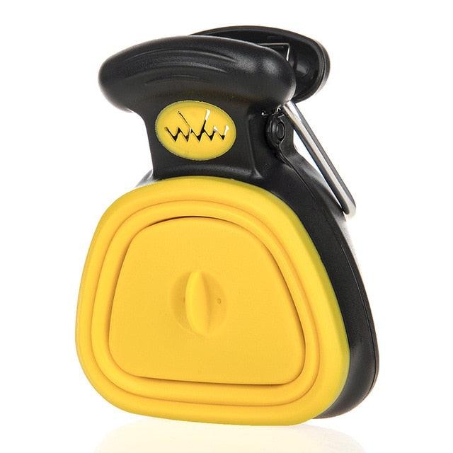 Dog Poop Bag - Dispenser Travel Foldable Pooper Scooper Poop Scoop Clean Pick Up Animal Waste Products (2U70) (2U75)