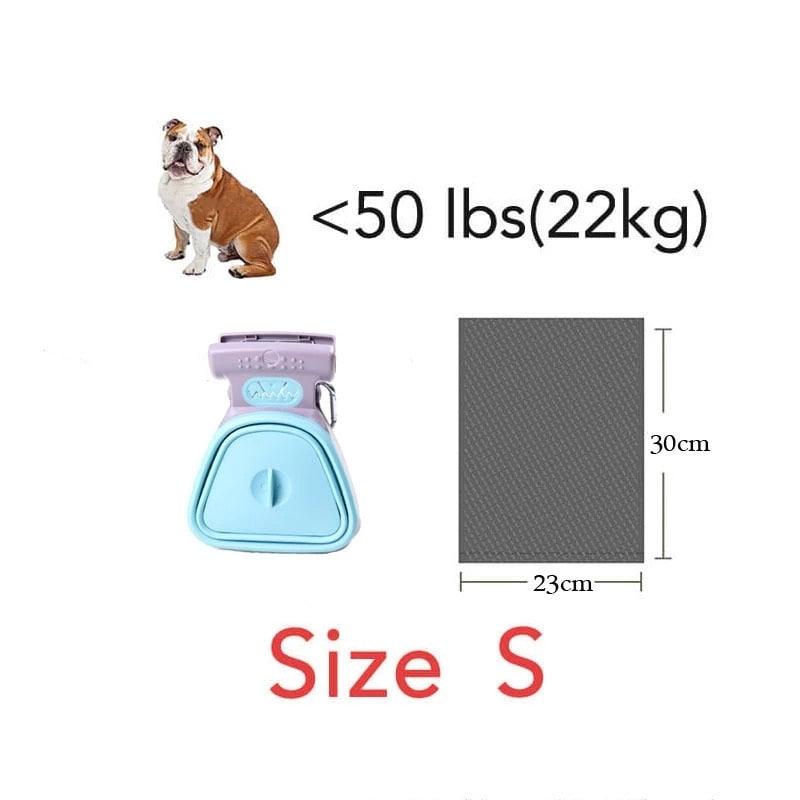Dog Poop Bag - Dispenser Travel Foldable Pooper Scooper Poop Scoop Clean Pick Up Animal Waste Products (2U70) (2U75)