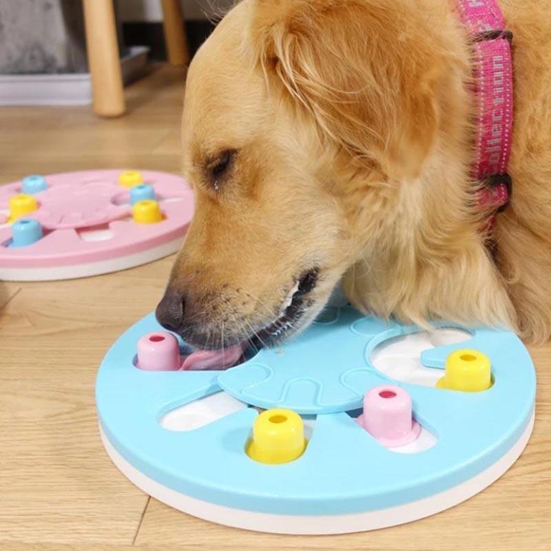 Dropship Dog Food Puzzle Toy Treat Dispensing Dogs Slow Feeders