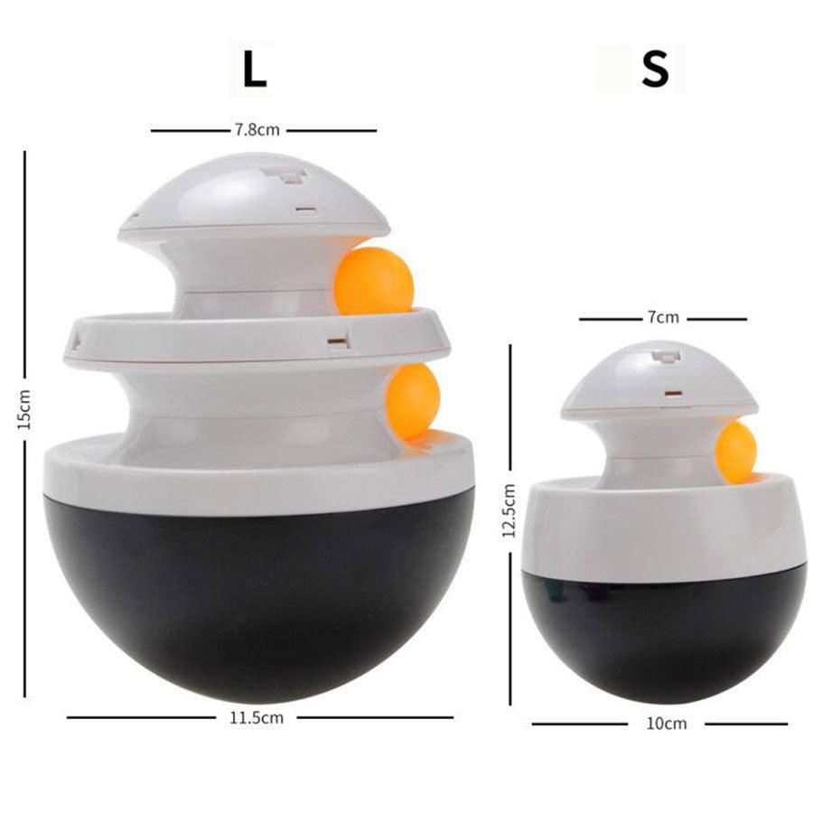 Dog Puzzle Toys Increase IQ Interactive Dog Toy - Tumbler Leakage Food Dispenser Pet - Dog Training Games (1U73)