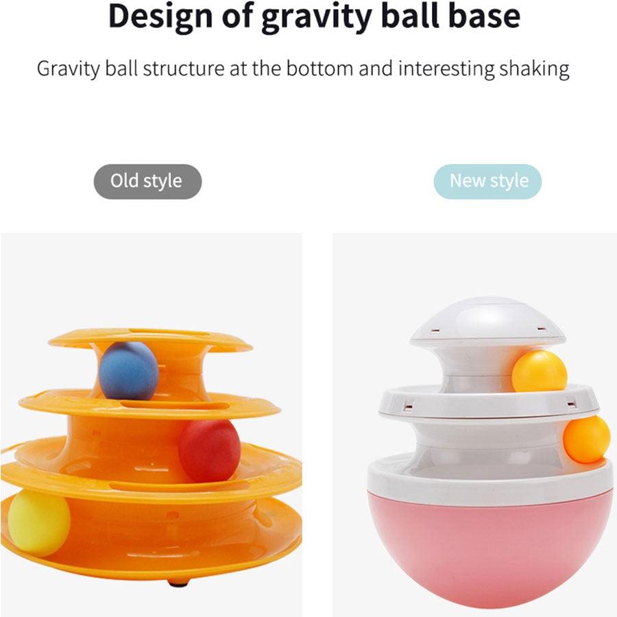 Dog Puzzle Toys Increase IQ Interactive Dog Toy - Tumbler Leakage Food Dispenser Pet - Dog Training Games (1U73)