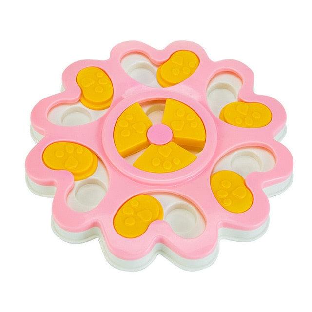Dog Toy Puzzle Educational Training Treat Toys - Dog Interactive Puzzle Dispenser Slow Dog Feeder (1W3)(7W1)(F73)