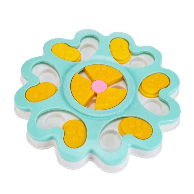 Dog Toy Puzzle Educational Training Treat Toys - Dog Interactive Puzzle Dispenser Slow Dog Feeder (1W3)(7W1)(F73)