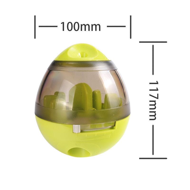 Dog Treat Ball Toy - Pet Increases IQ Interactive Tumbler Leakage Food Dispenser Puzzle Toys - Slow Feeder (7W1)(3W3)(F71)