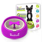 Dog Treats Snacks Anti Choke Bowl Thickening Plastic Bone Pet Dog Bowl - Dog Slow Feeder (6W1)(F71)